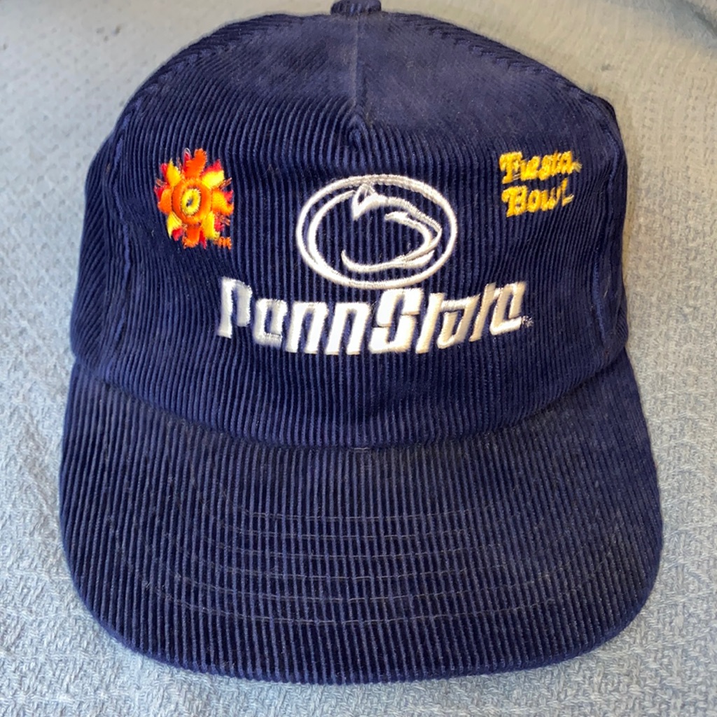 2017 Ncaa Penn State Fiesta Bowl Embroidered Corduroy Adjustable Baseball Hat